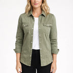 Heidi – Leichte Denim Übergangsjacke Damen