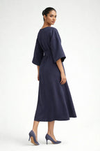 Eliza - Gürtel-Maxikleid für elegante Anlässe