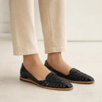 Isla – Leder Huarache Sandalen Damen