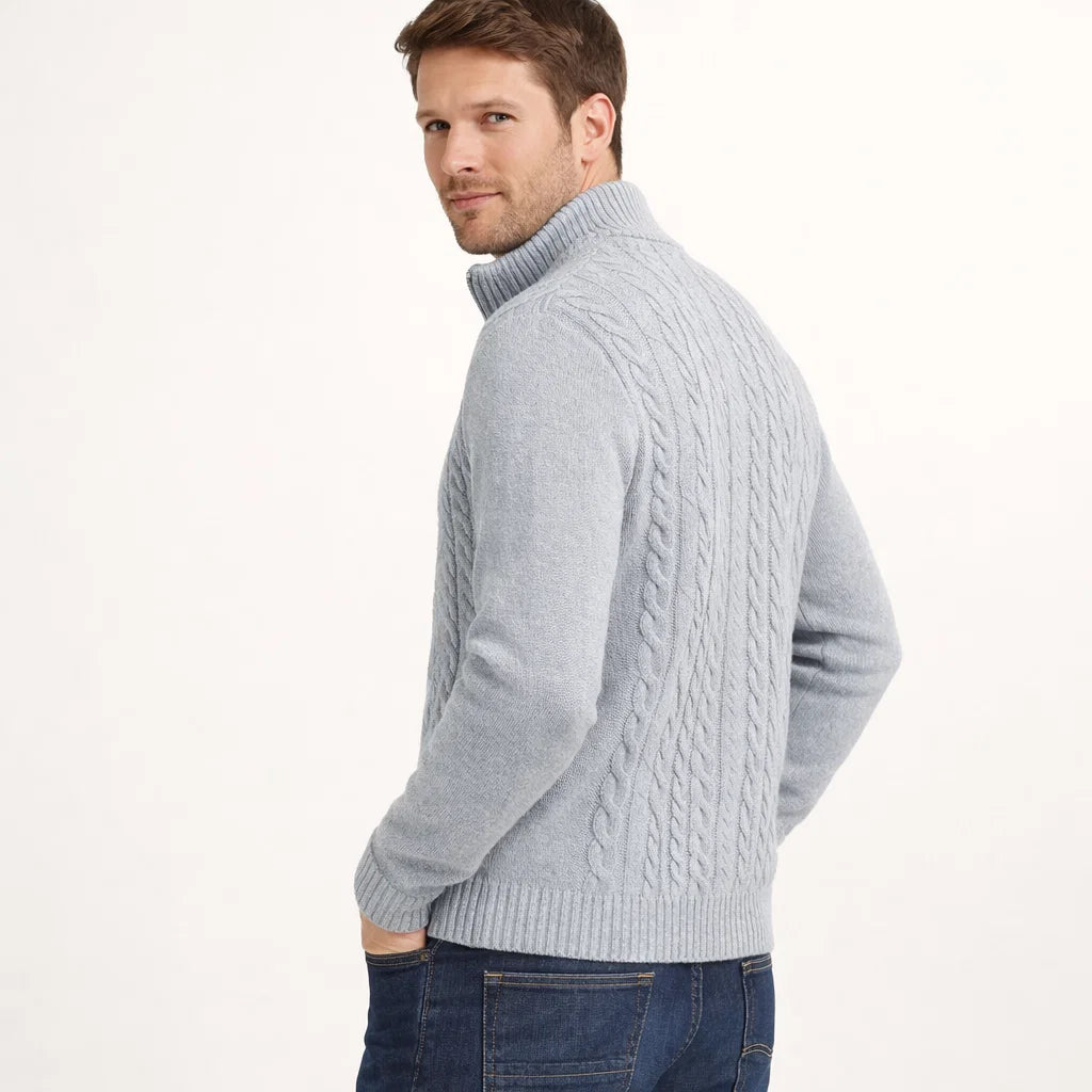 Leichte Strickjacke Herren – Übergangsjacke für Frühling