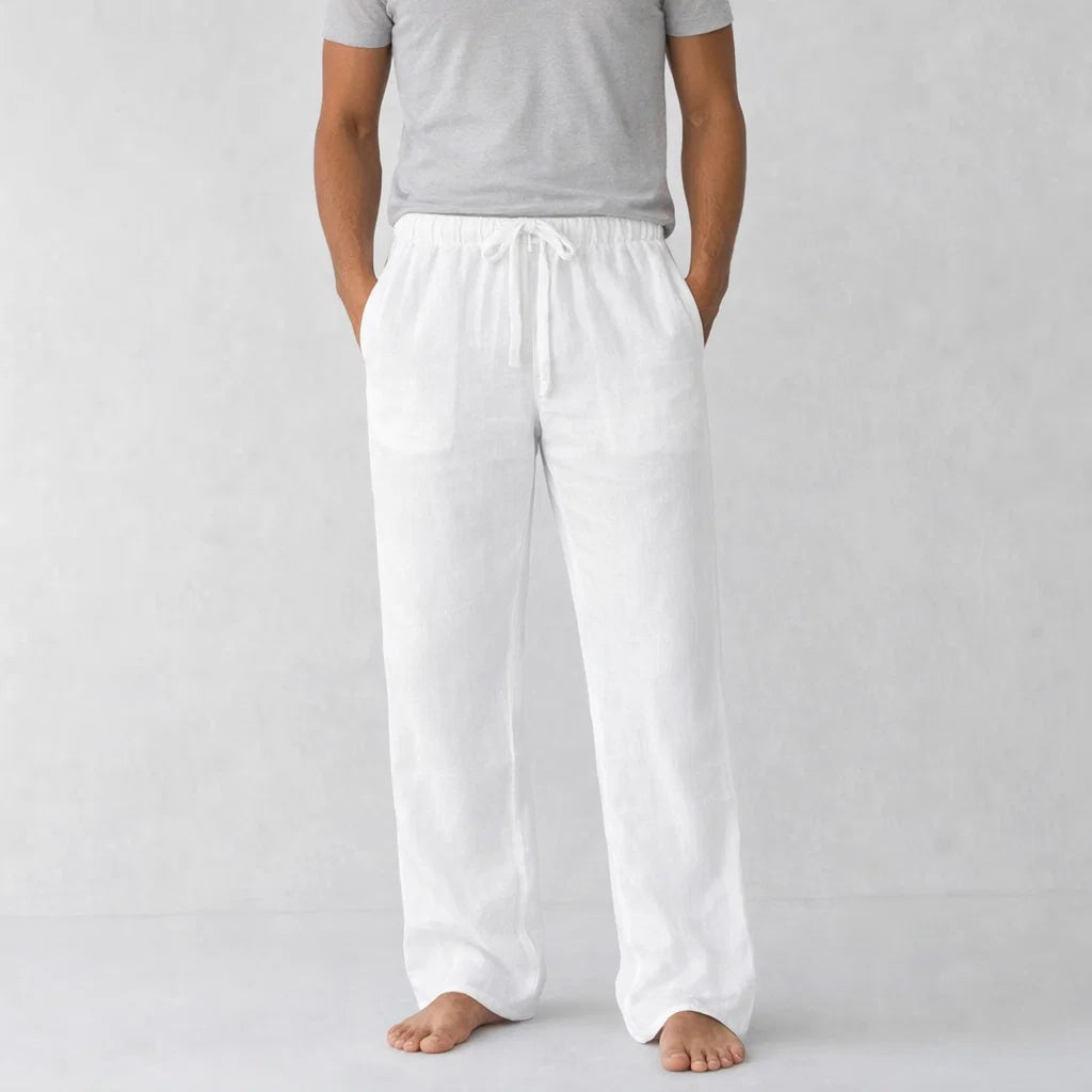 Arthur - Herren Leinenhose in weiter Passform